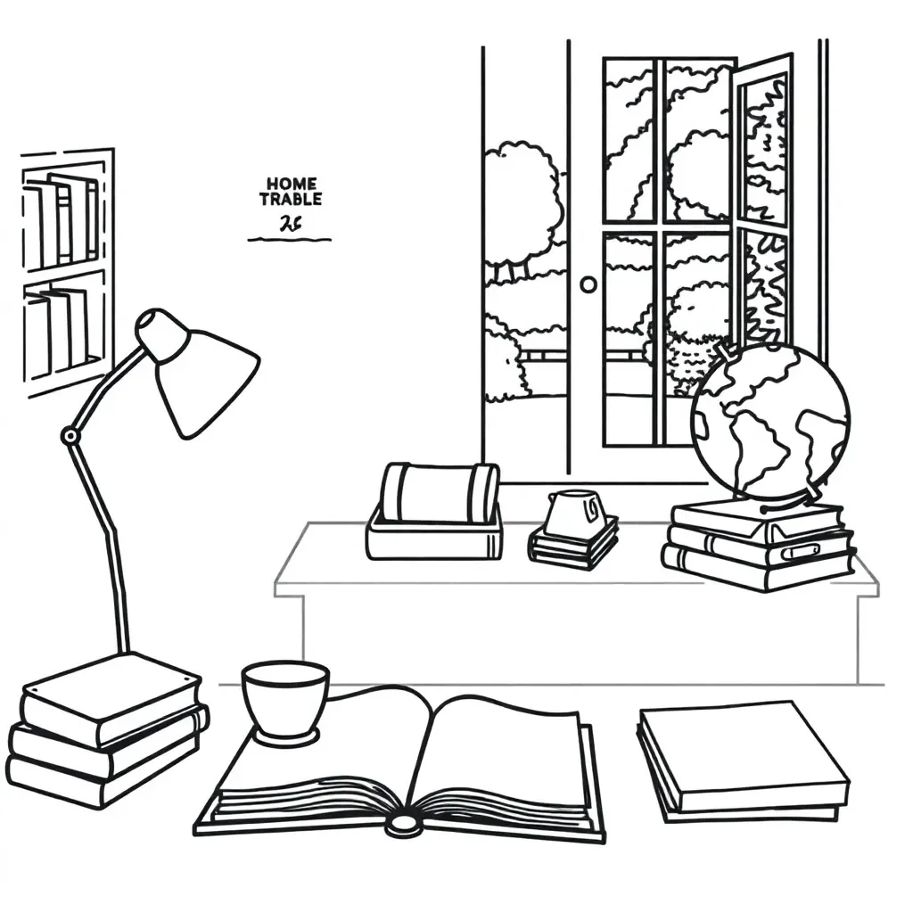 Reading comprehension illustration