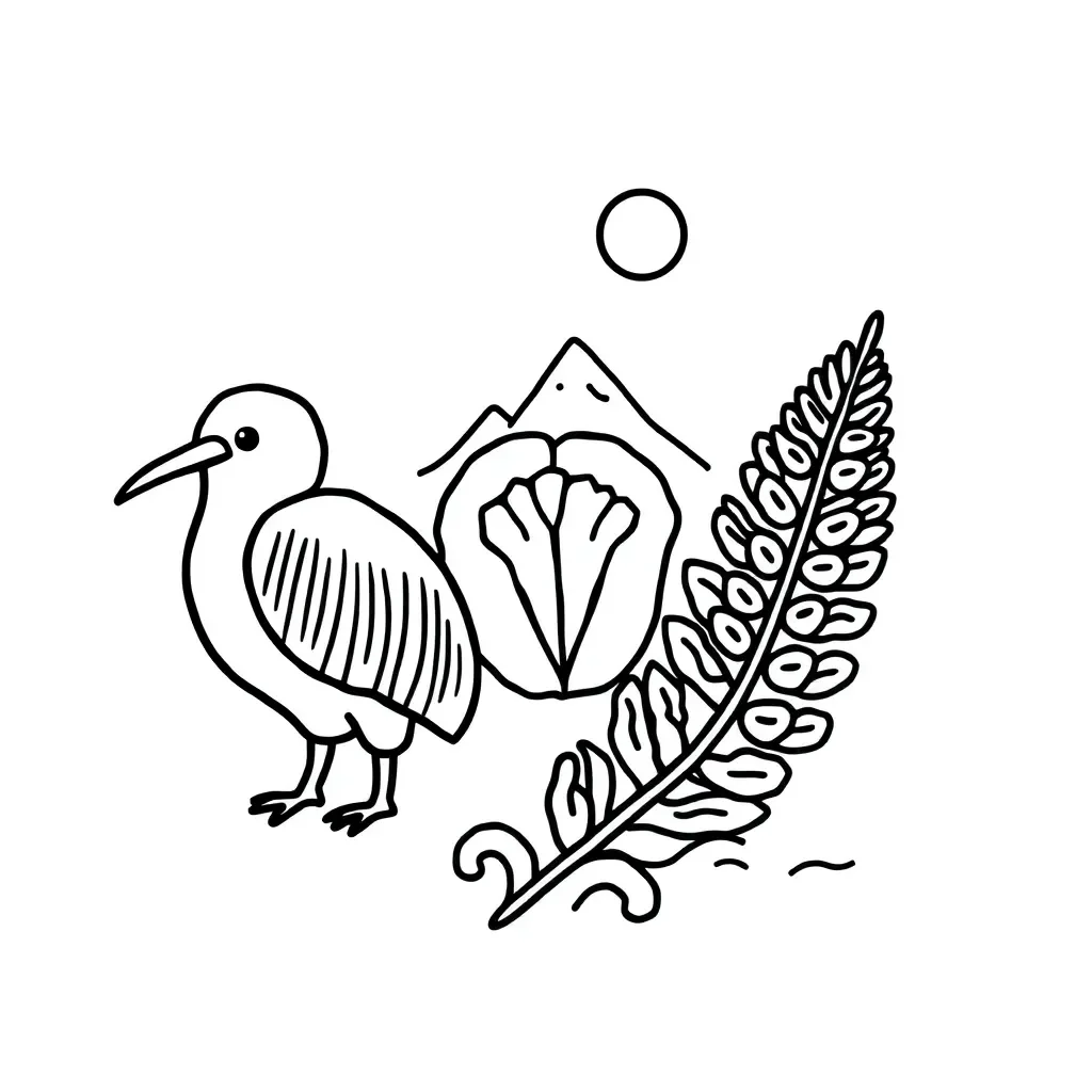 Multiplication and division adventure illustration