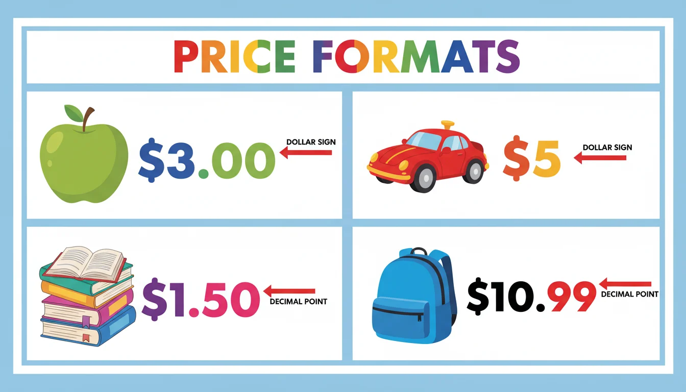 What Does a Price Look Like?