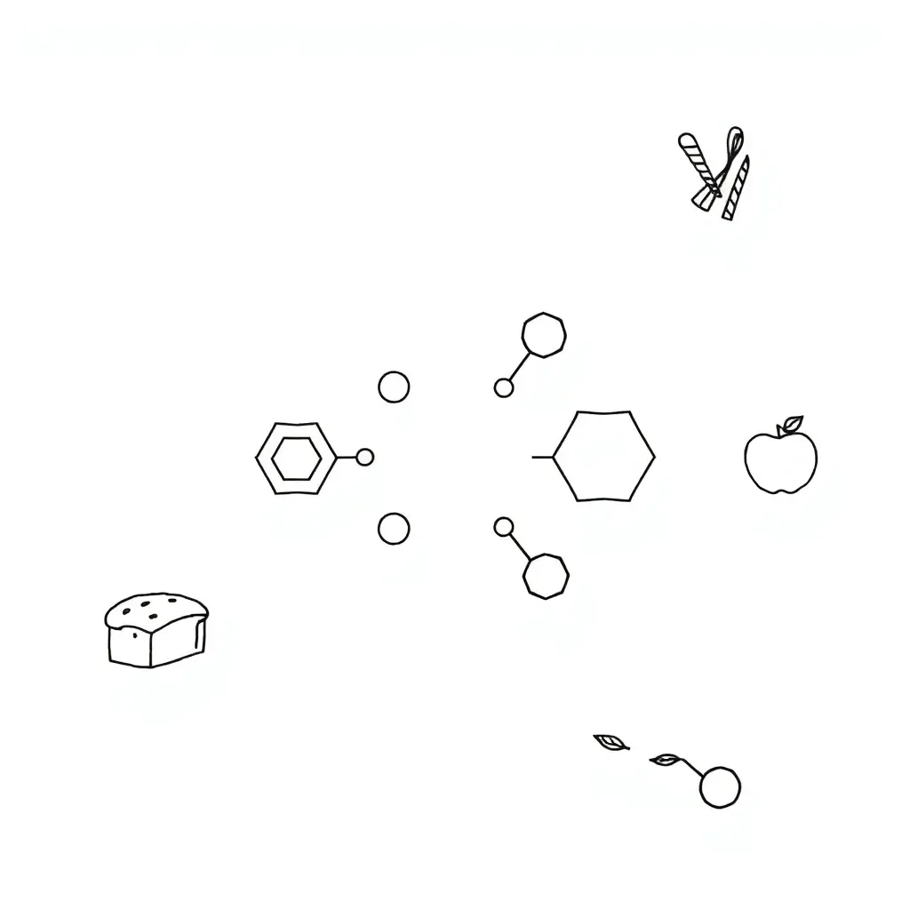 Carbohydrate molecule diagram