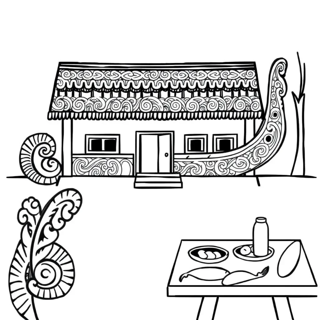 Te Tiriti o Waitangi illustration
