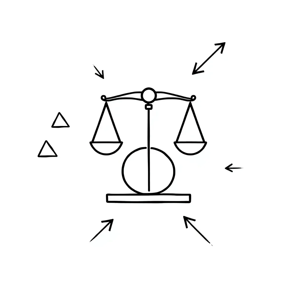 Math symbols and equations illustration