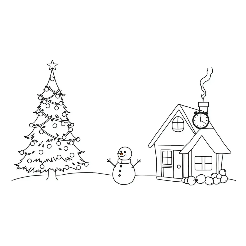 Scrooge transformation illustration