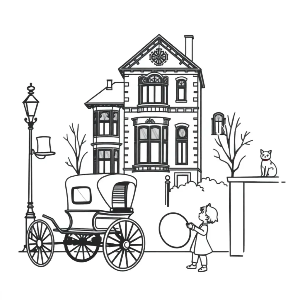 Victorian era illustration