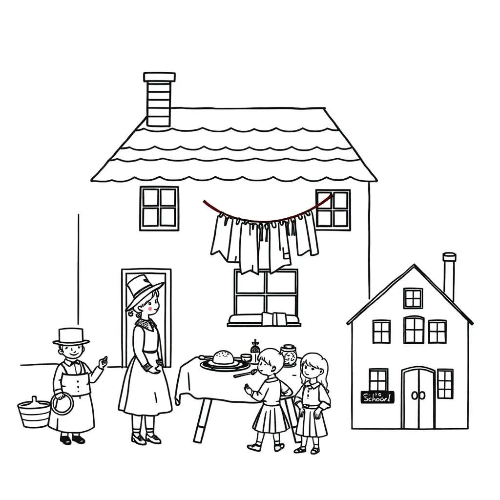 Victorian era illustration