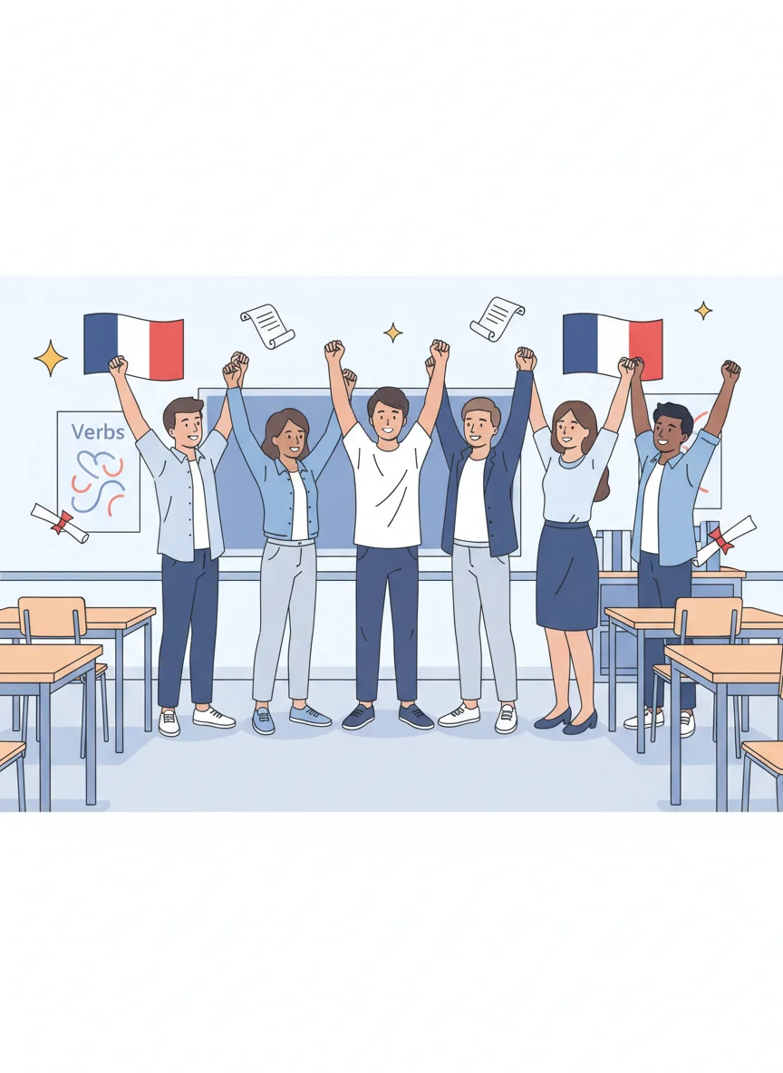 Congratulations, French Verb Masters!