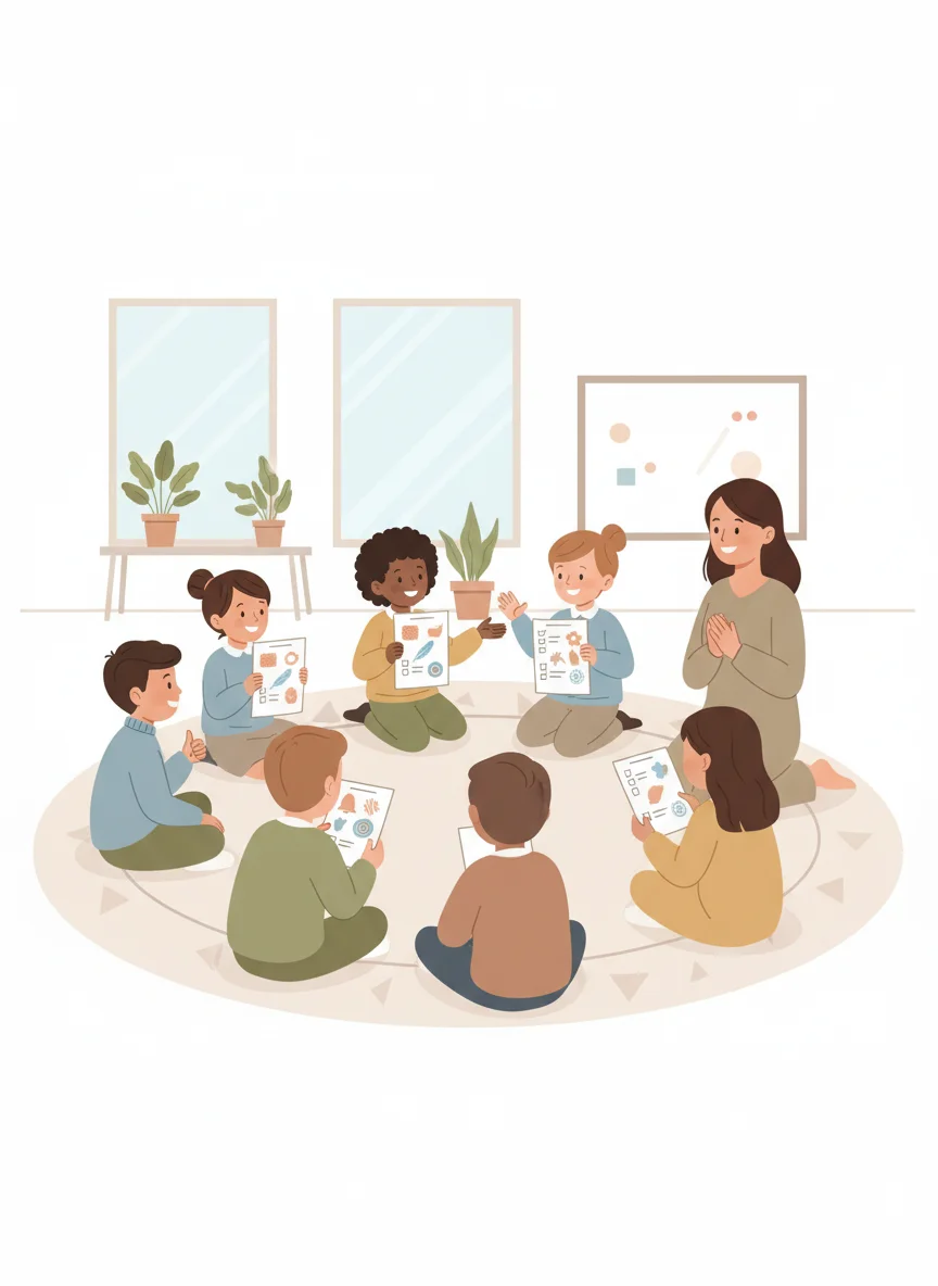 Group Discussion & Sharing (10 minutes)