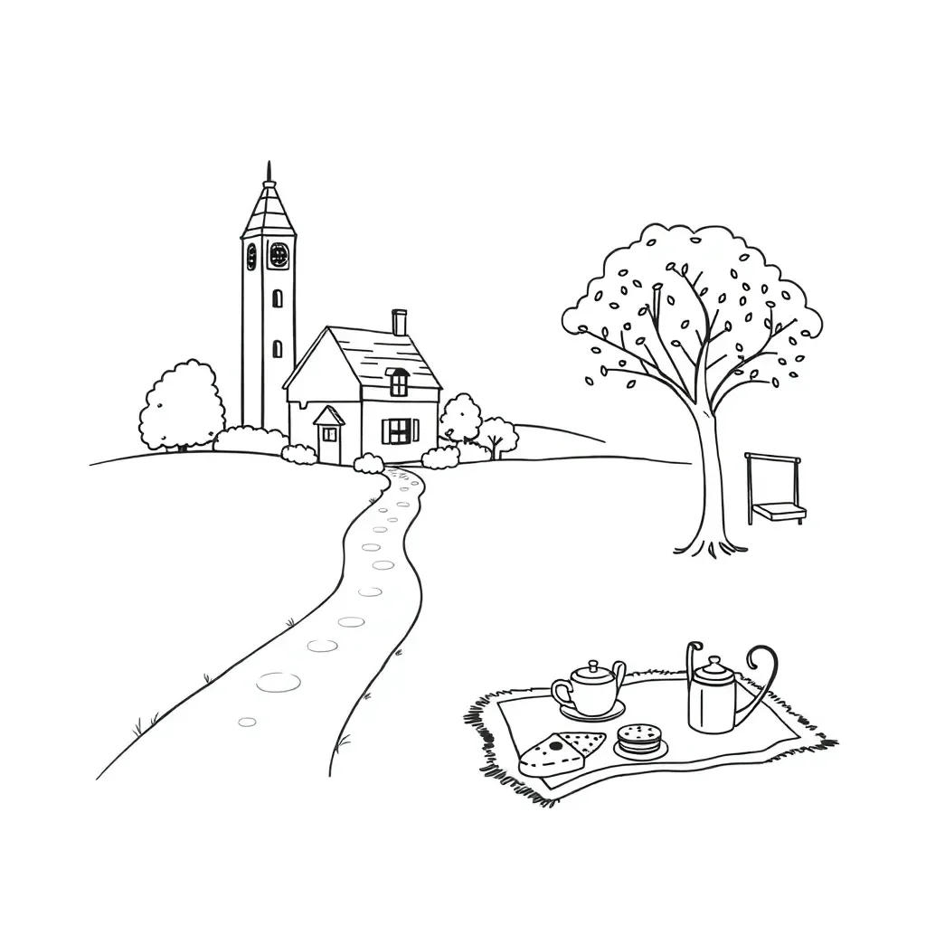 Worksheet illustration