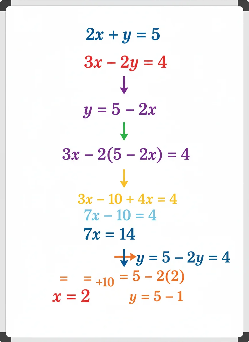 Method 2: Solving by Substitution