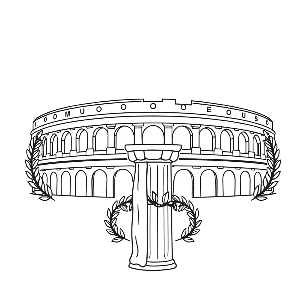 Roman dictator illustration