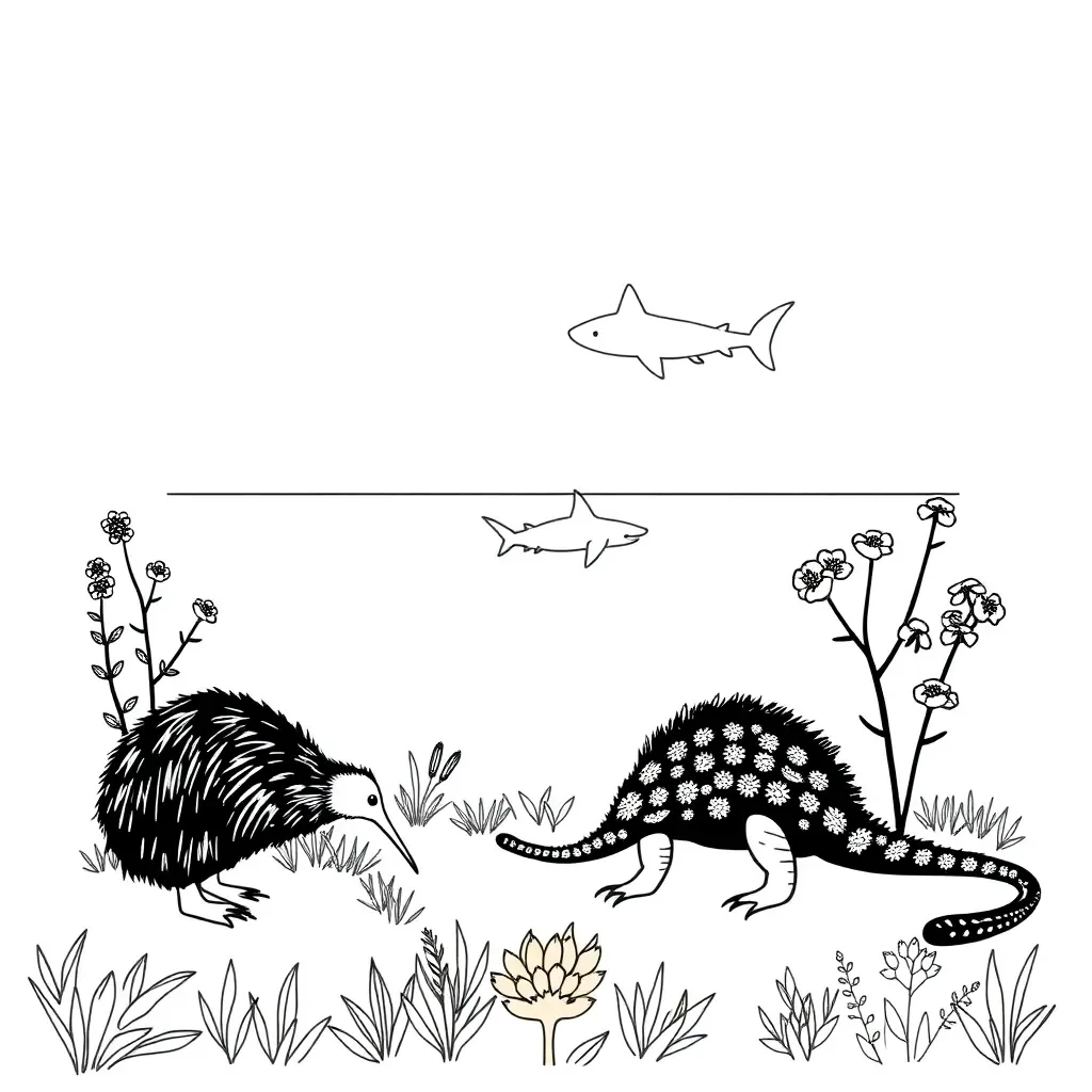 Apex predator illustration
