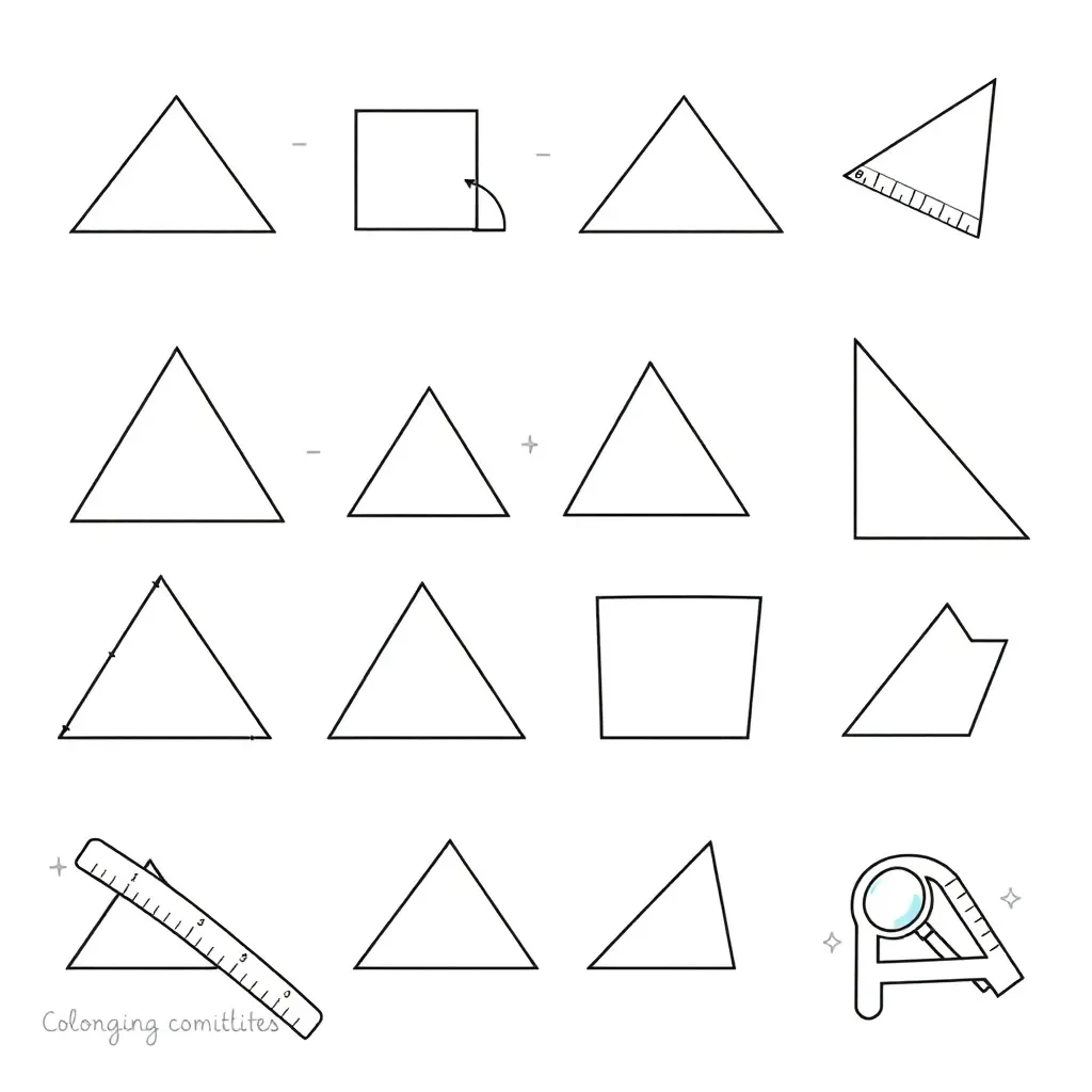 Similar triangles and quadrilaterals