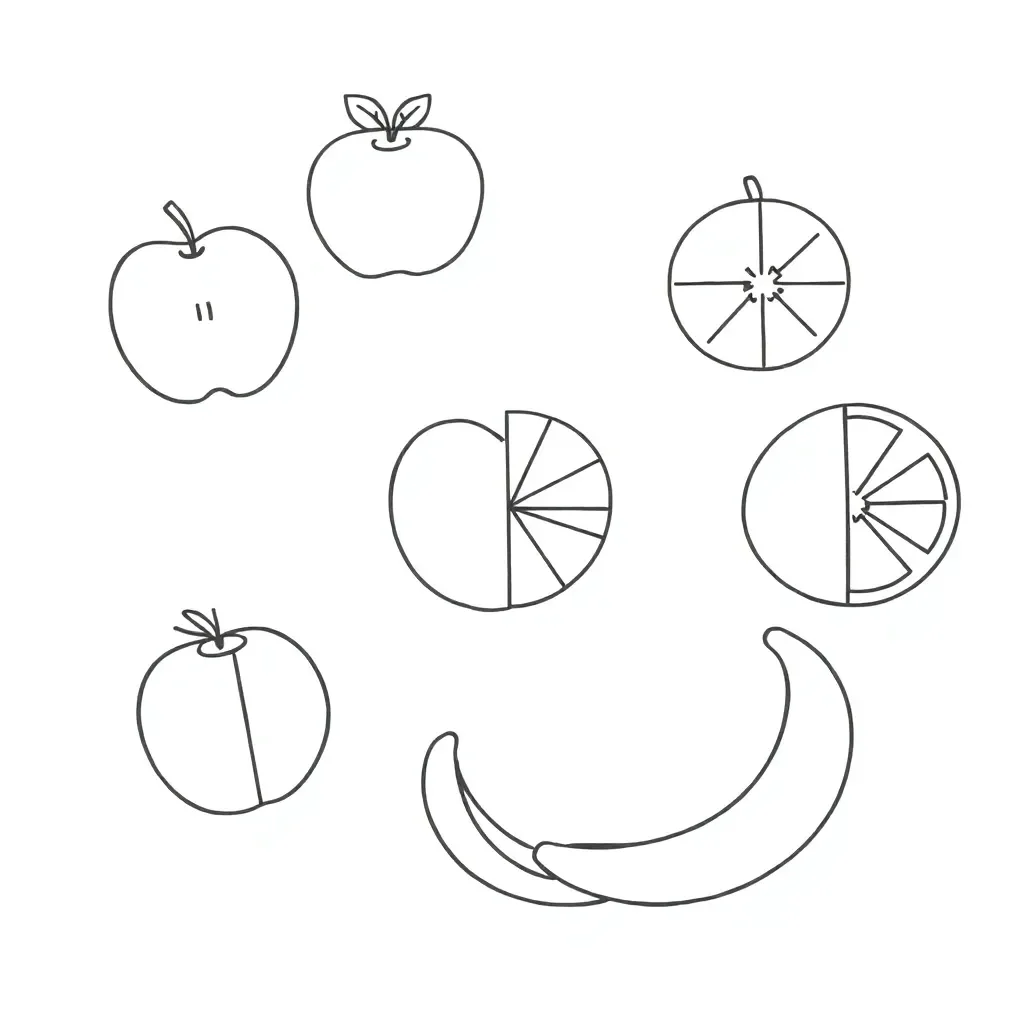 Ratio and fraction illustrations