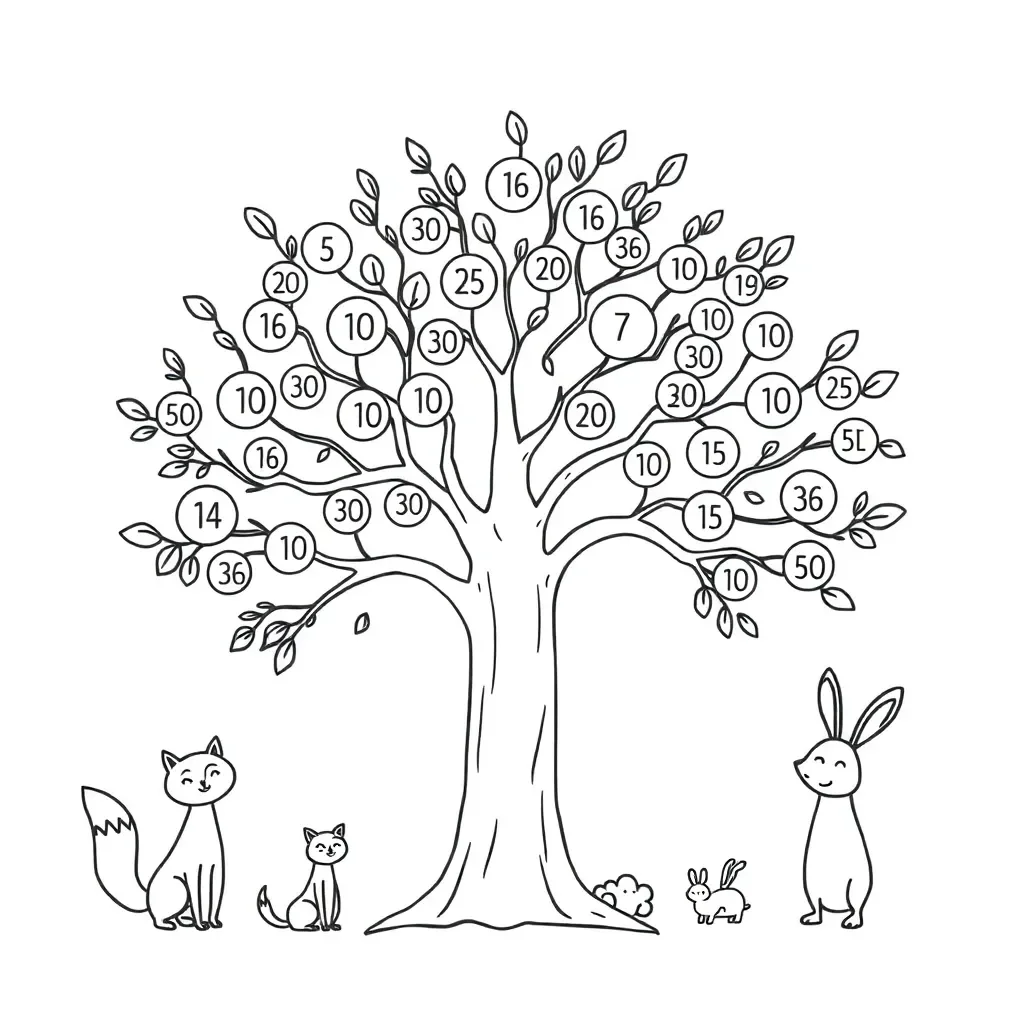 Place value chart illustration