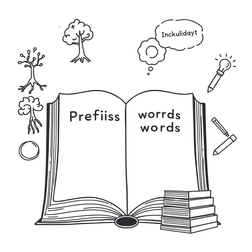 Etymology and word decoding illustration