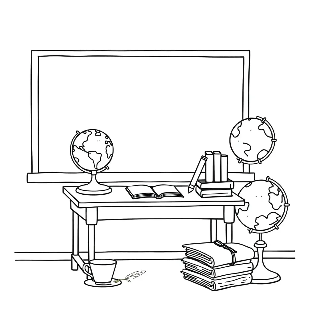 English grammar and reading illustration