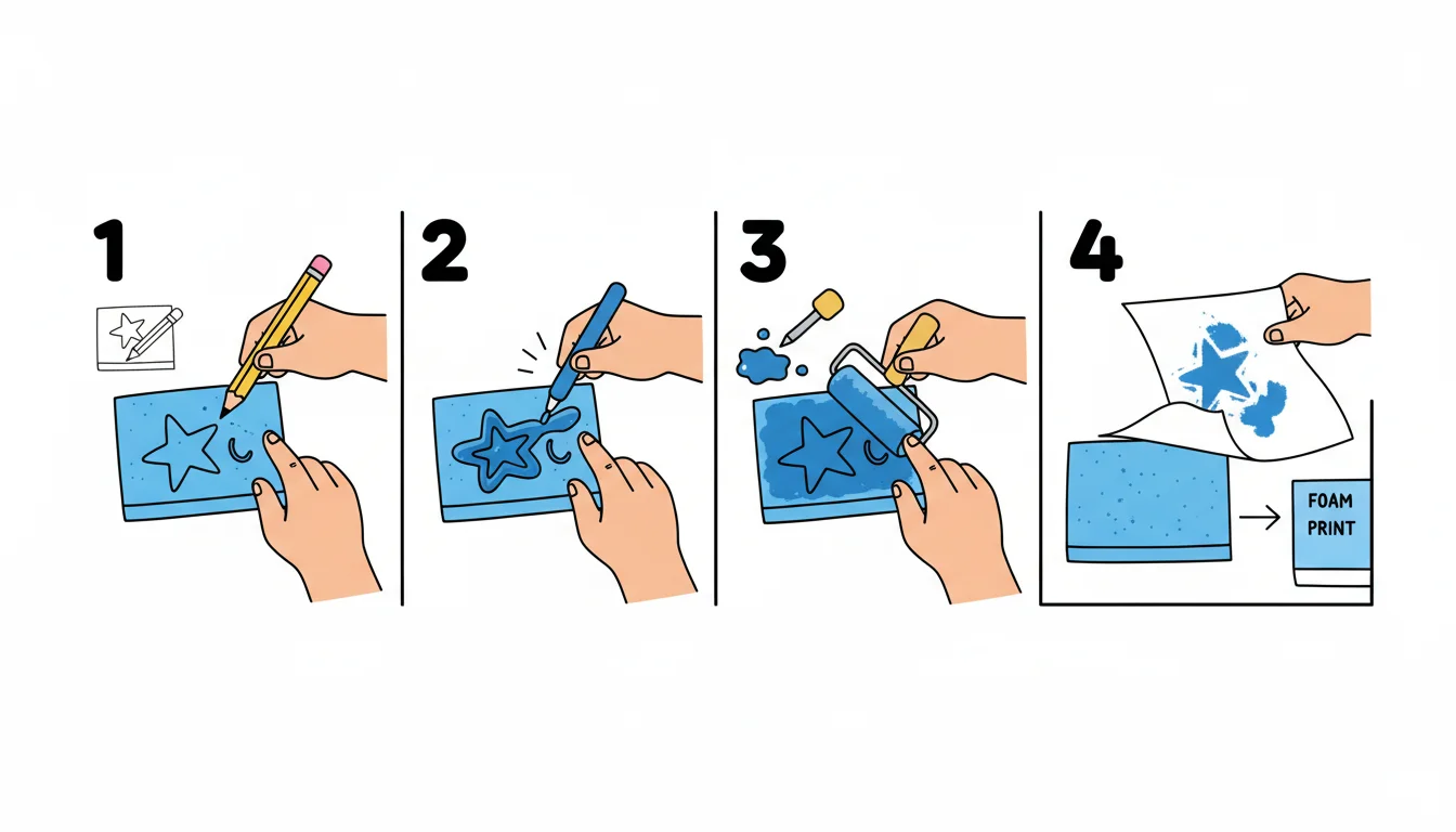 Step-by-Step Printmaking Process
