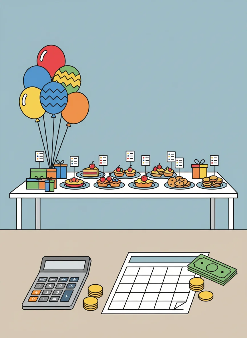 Birthday Party Budget Challenge
