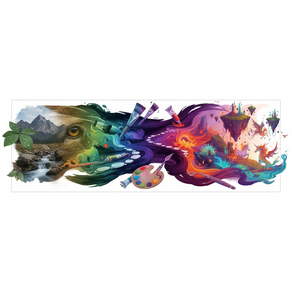 Art Facts to Fiction Continuum