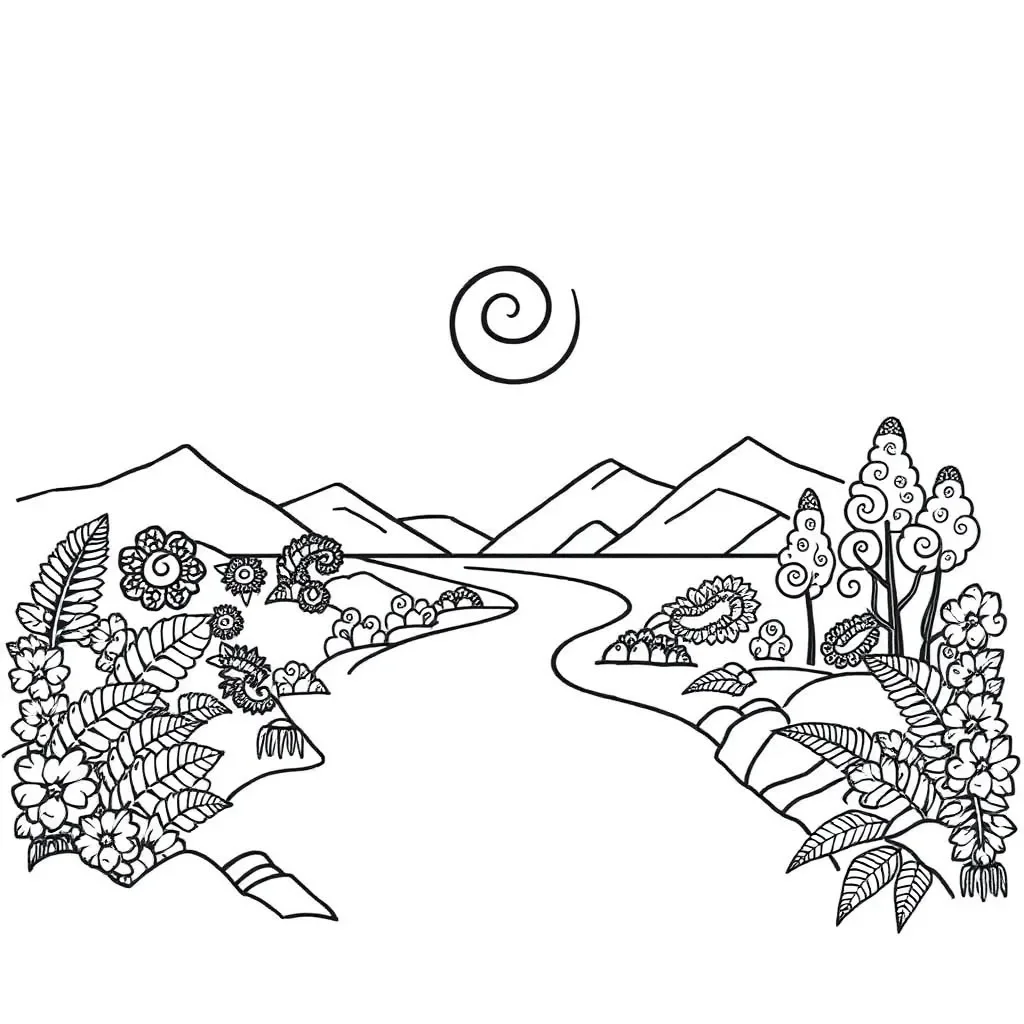 Mental health awareness illustration