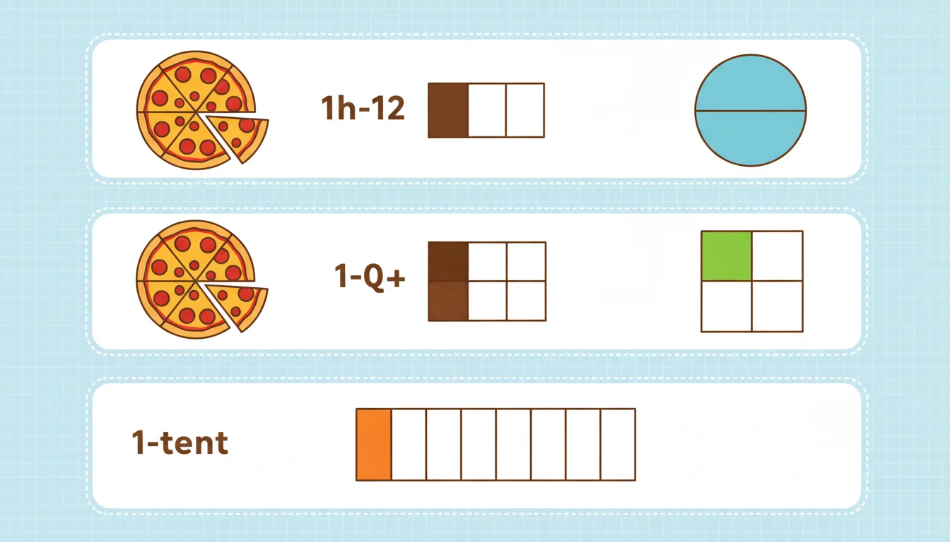 Visual Fraction Representations