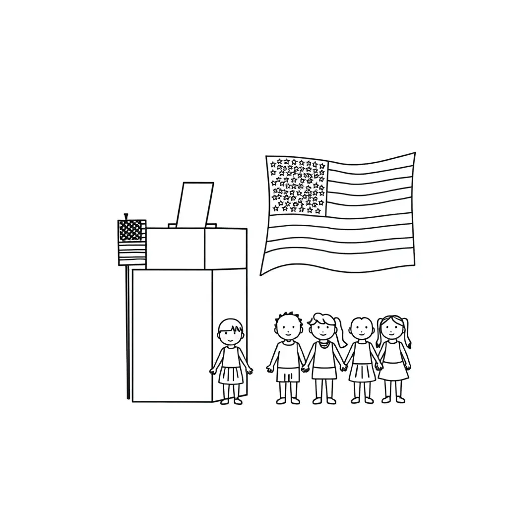 Campaign materials and voting symbols