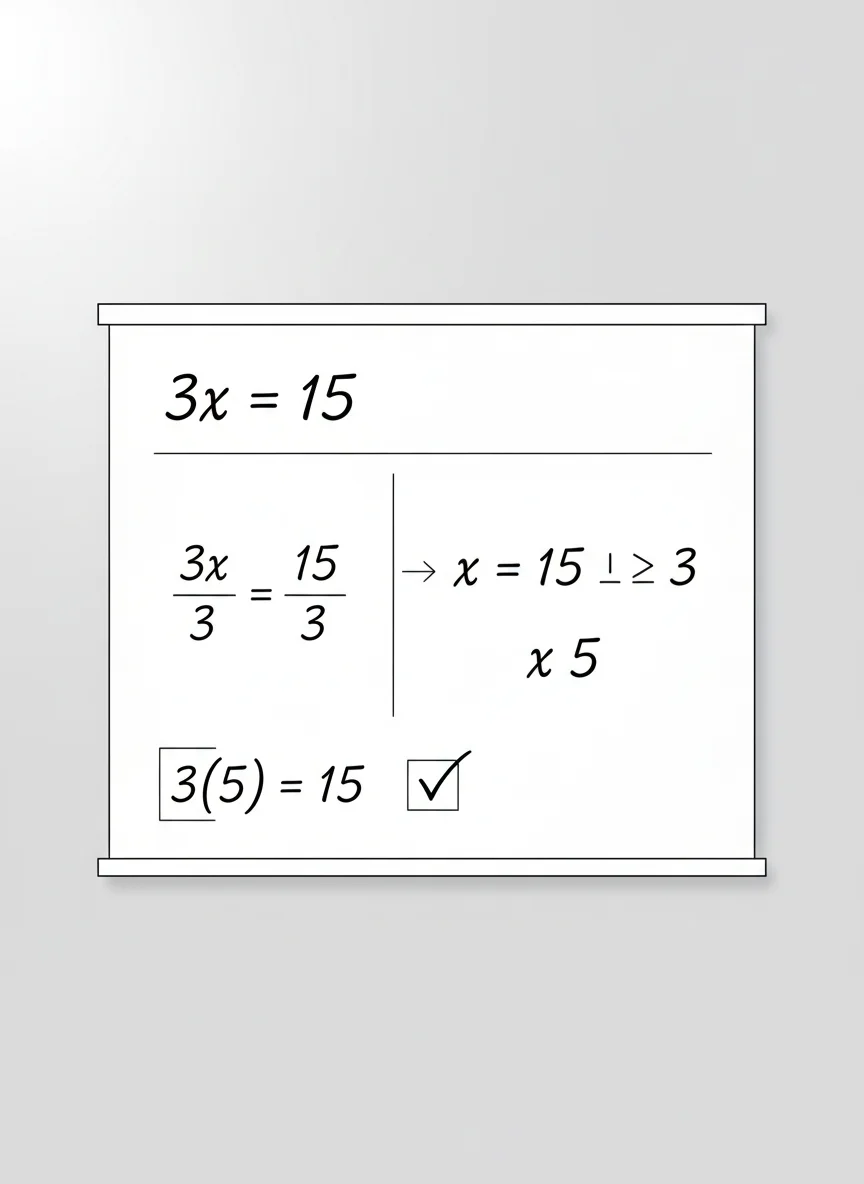 Solving Linear Equations: Step by Step