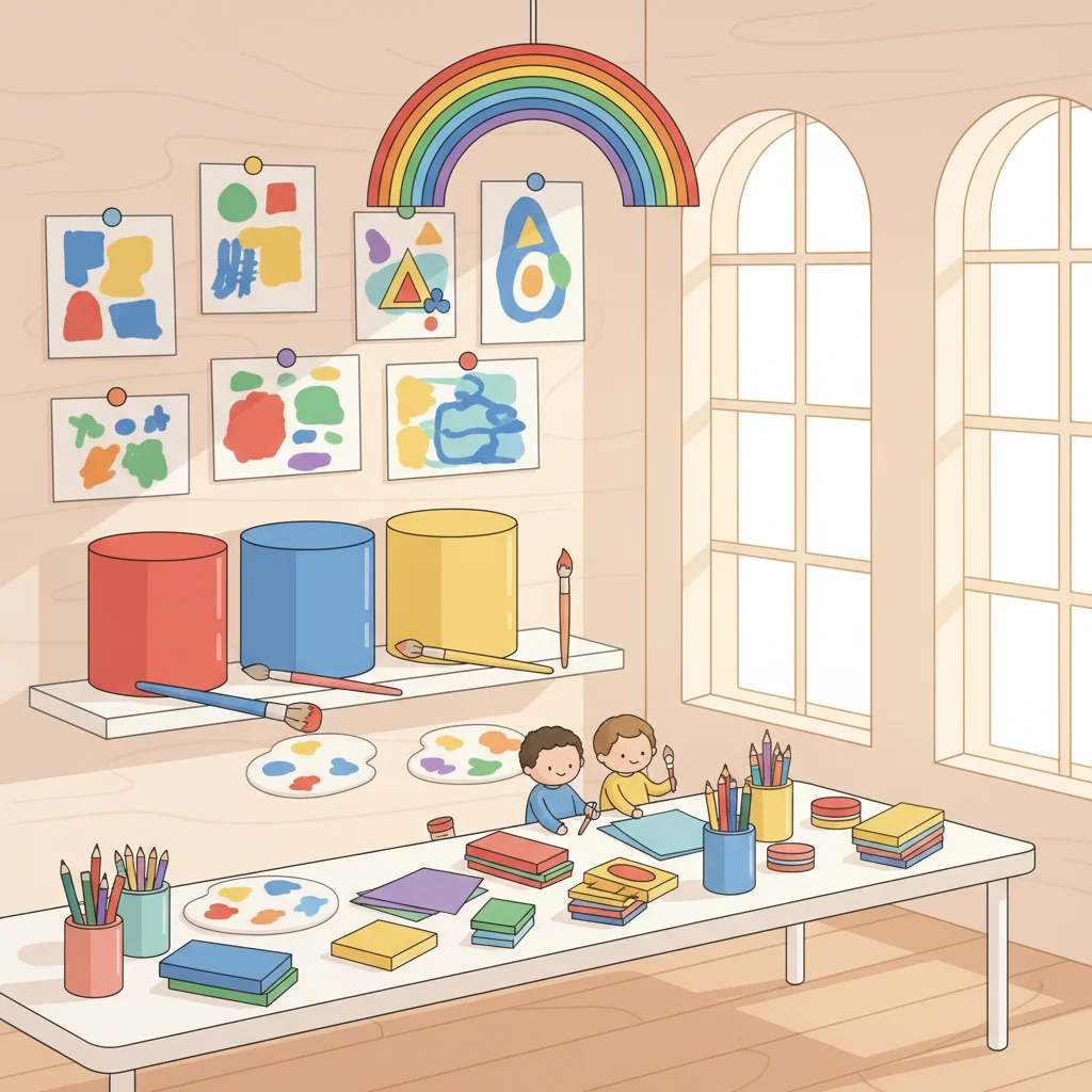 Mixing Colors: Primary to Secondary