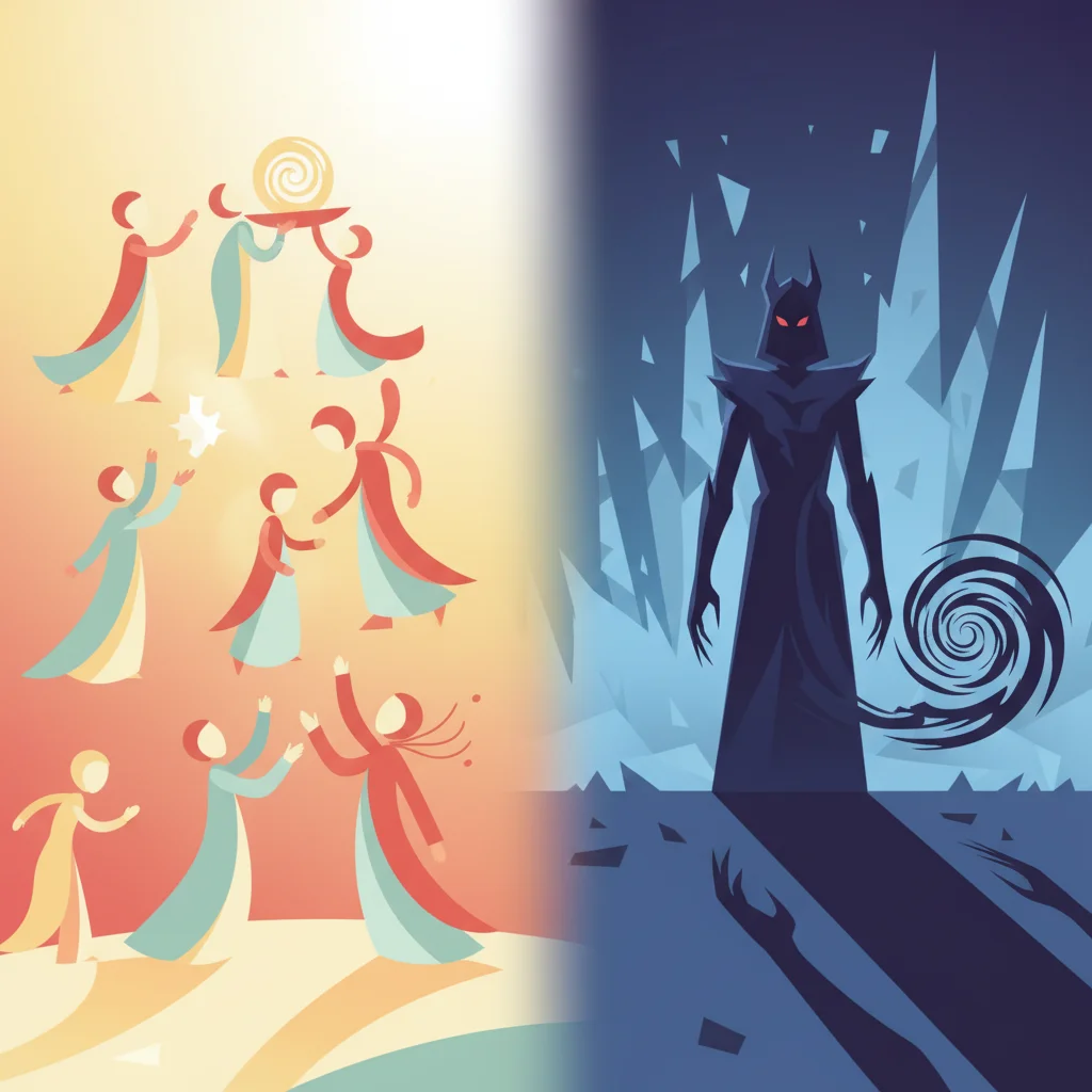 Good vs Evil in Rama and Sita