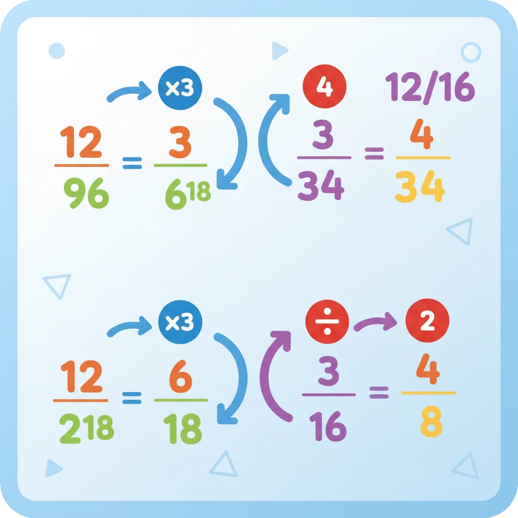 Finding Equivalent Fractions