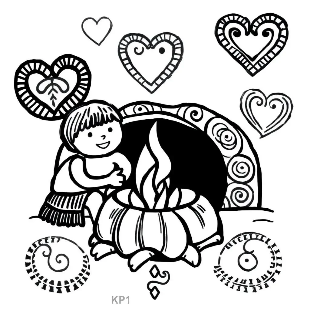 Te Whare Tapa Whā hauora model illustration