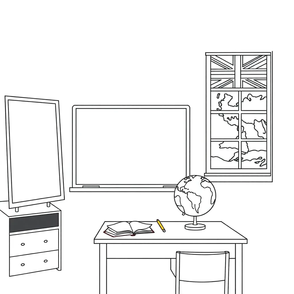 Students writing paragraphs