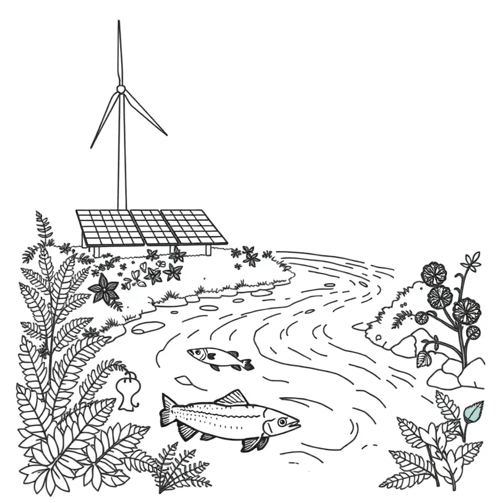 Energy types illustration
