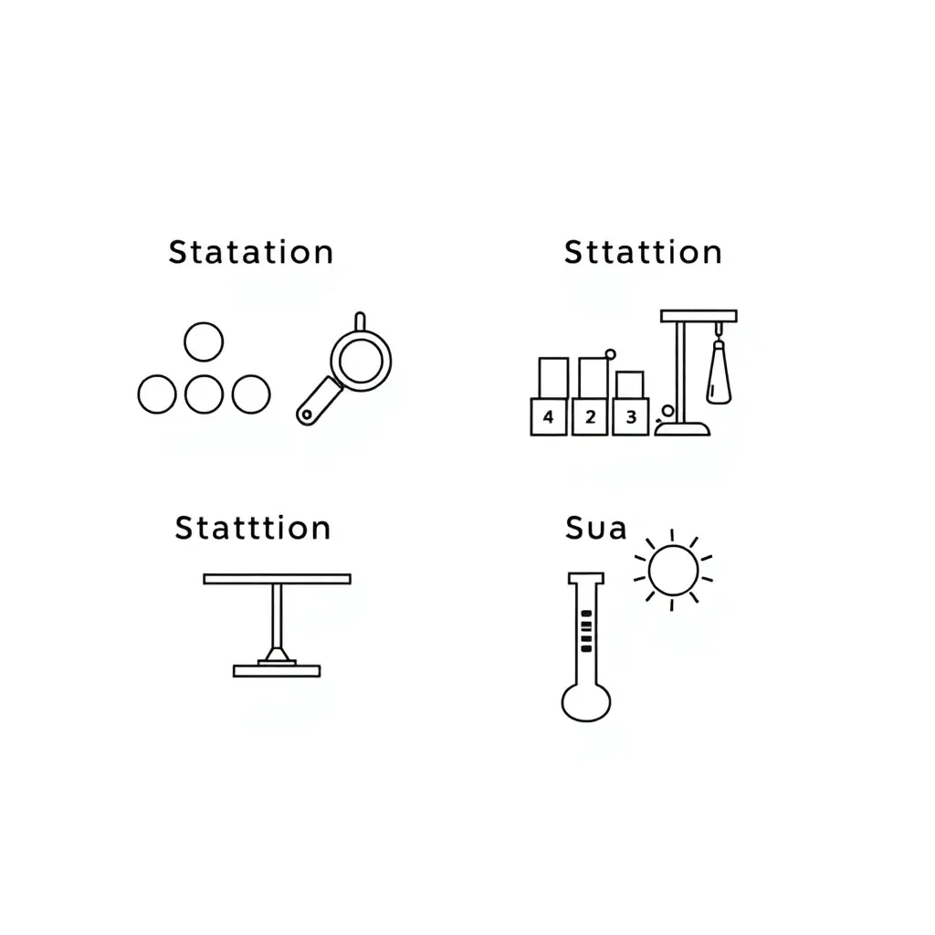 Mathematical averages illustration