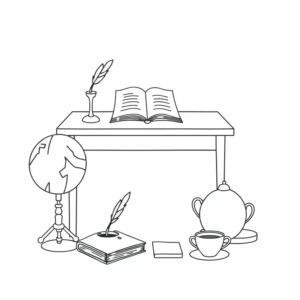Book cover illustration