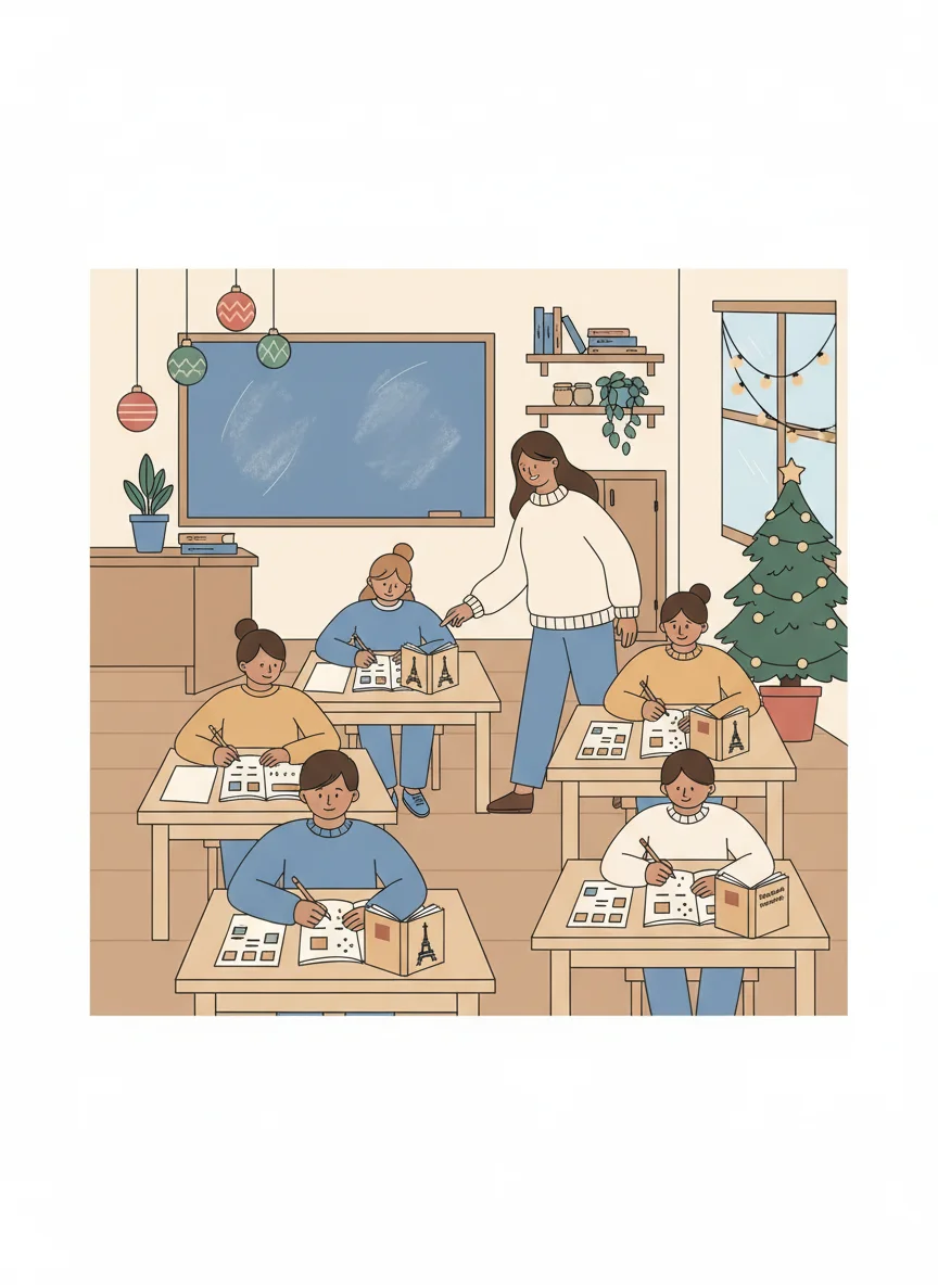 Mon Noël - Writing About My Christmas