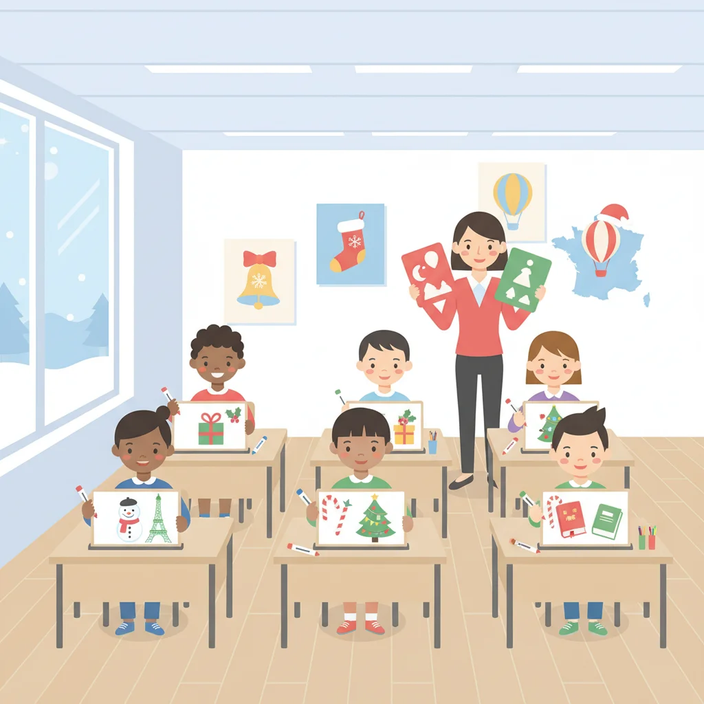 Vocabulaire de Noël - Christmas Vocabulary Game