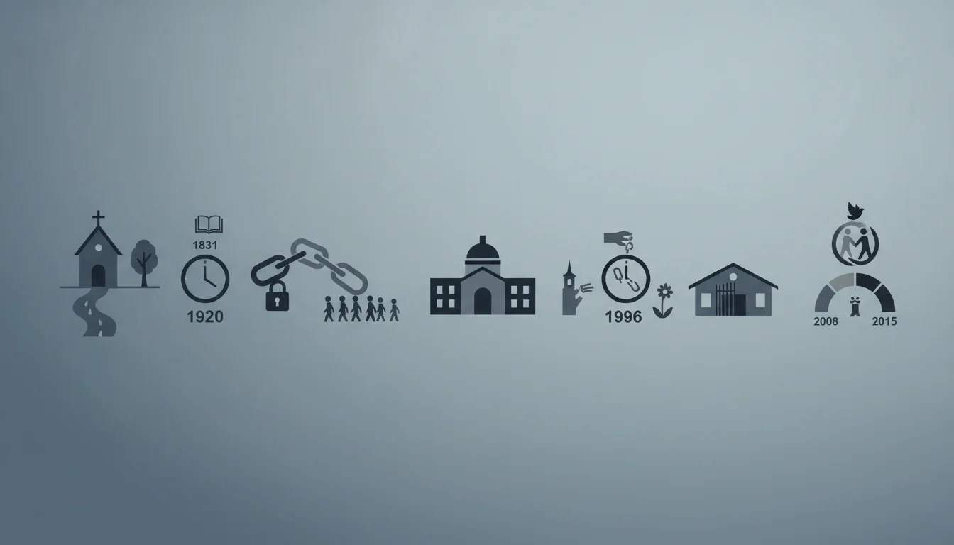 Residential School System Timeline