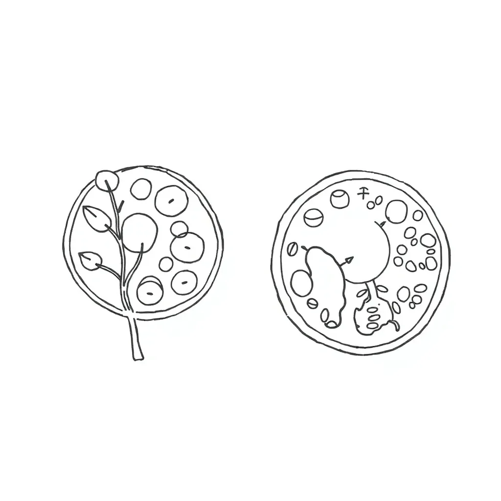Cell division illustration