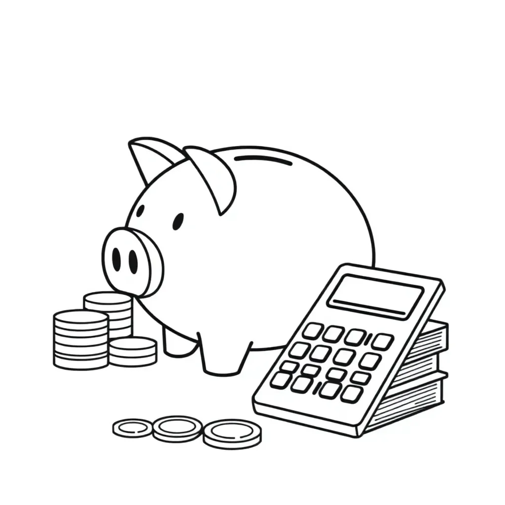 Business finance illustration