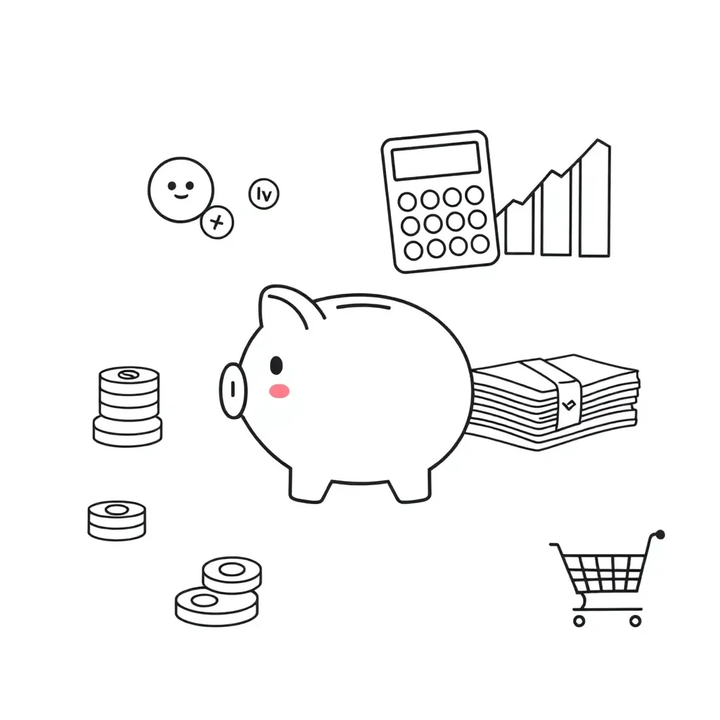 Business finance illustration