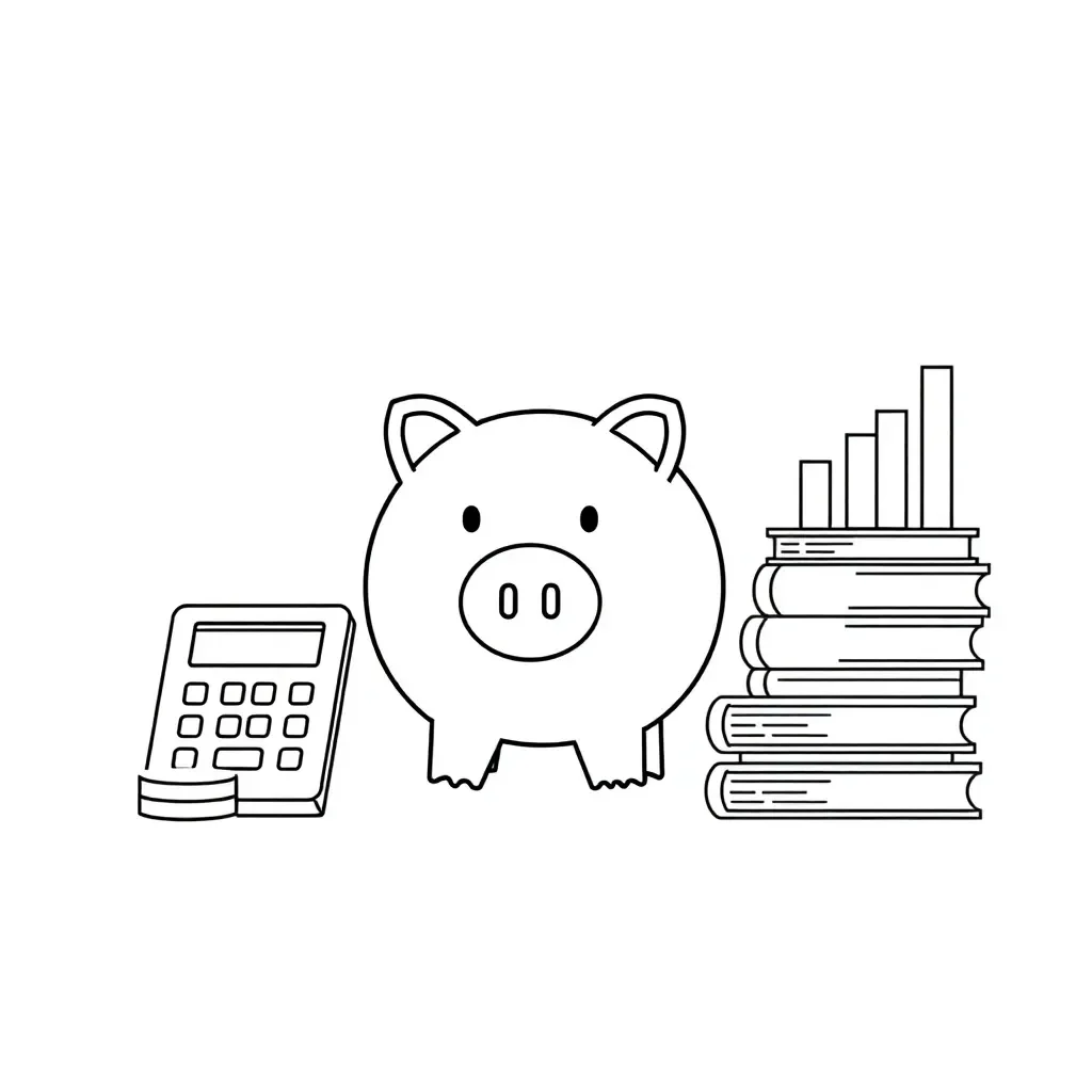 Business finance illustration
