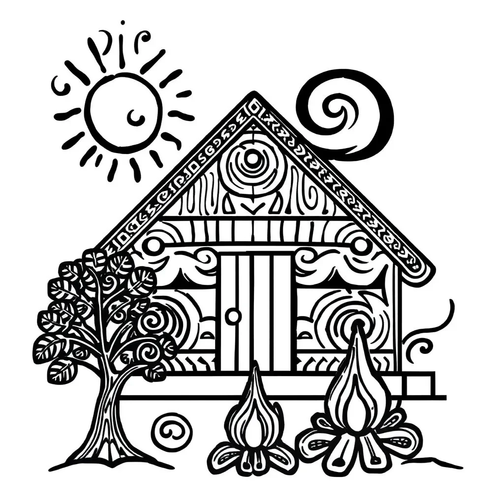 Energy exploration illustration