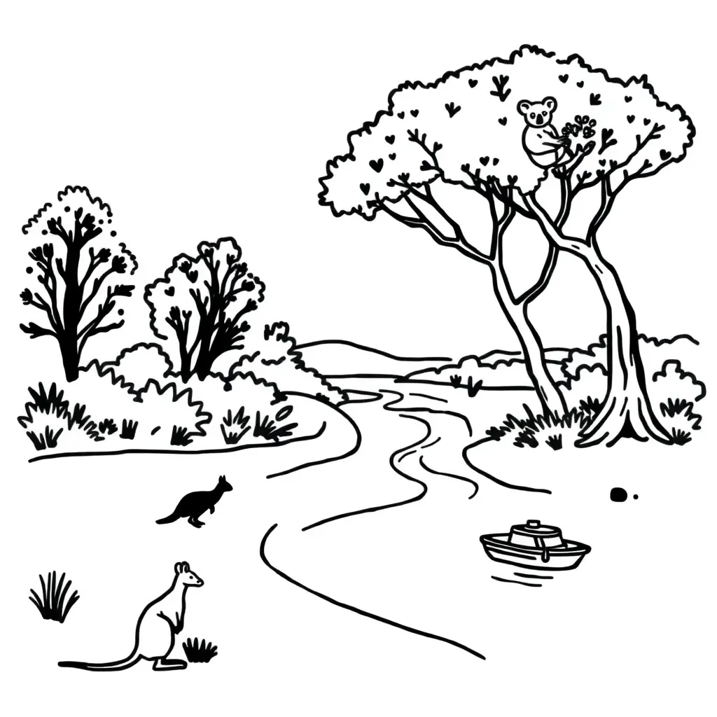 Children reading a story book