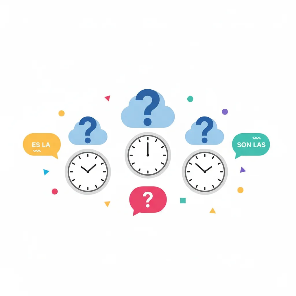 Quick Check: ¿Es la o Son las?