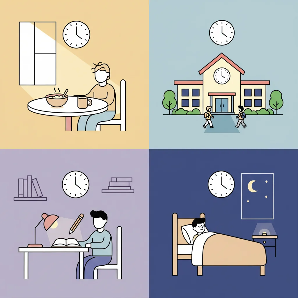 Daily Schedule Questions - Horario Diario