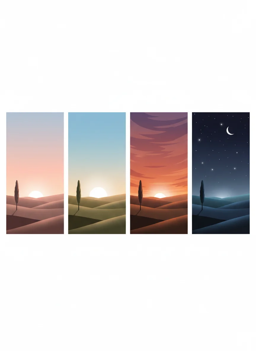 Parts of the Day - Partes del Día