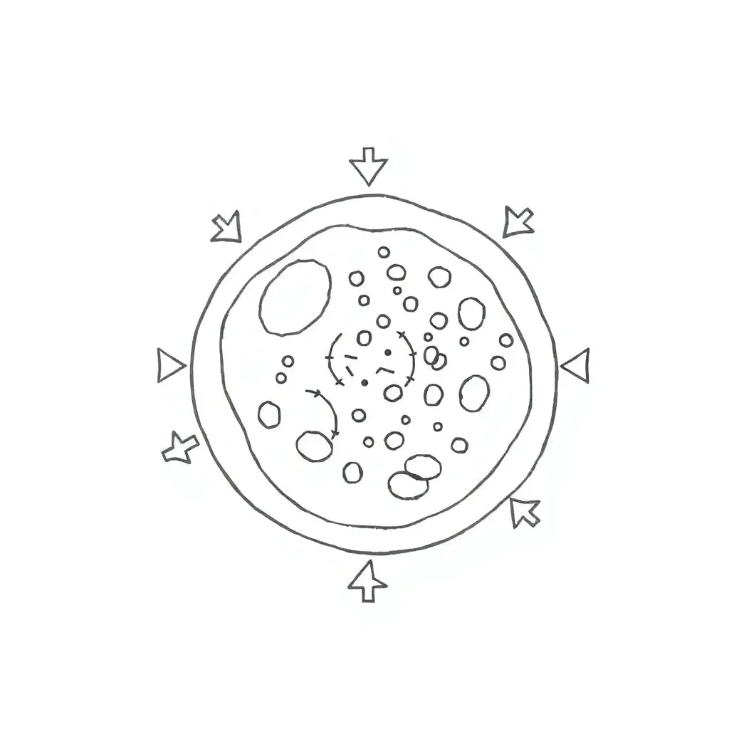 Cell division illustration
