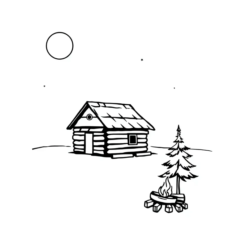 Historical calendar illustration