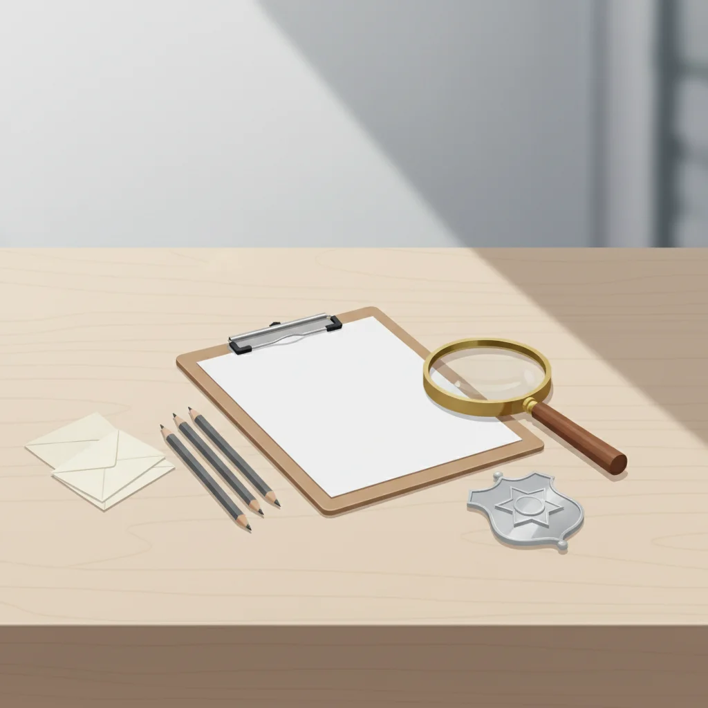 Detective Equipment Check